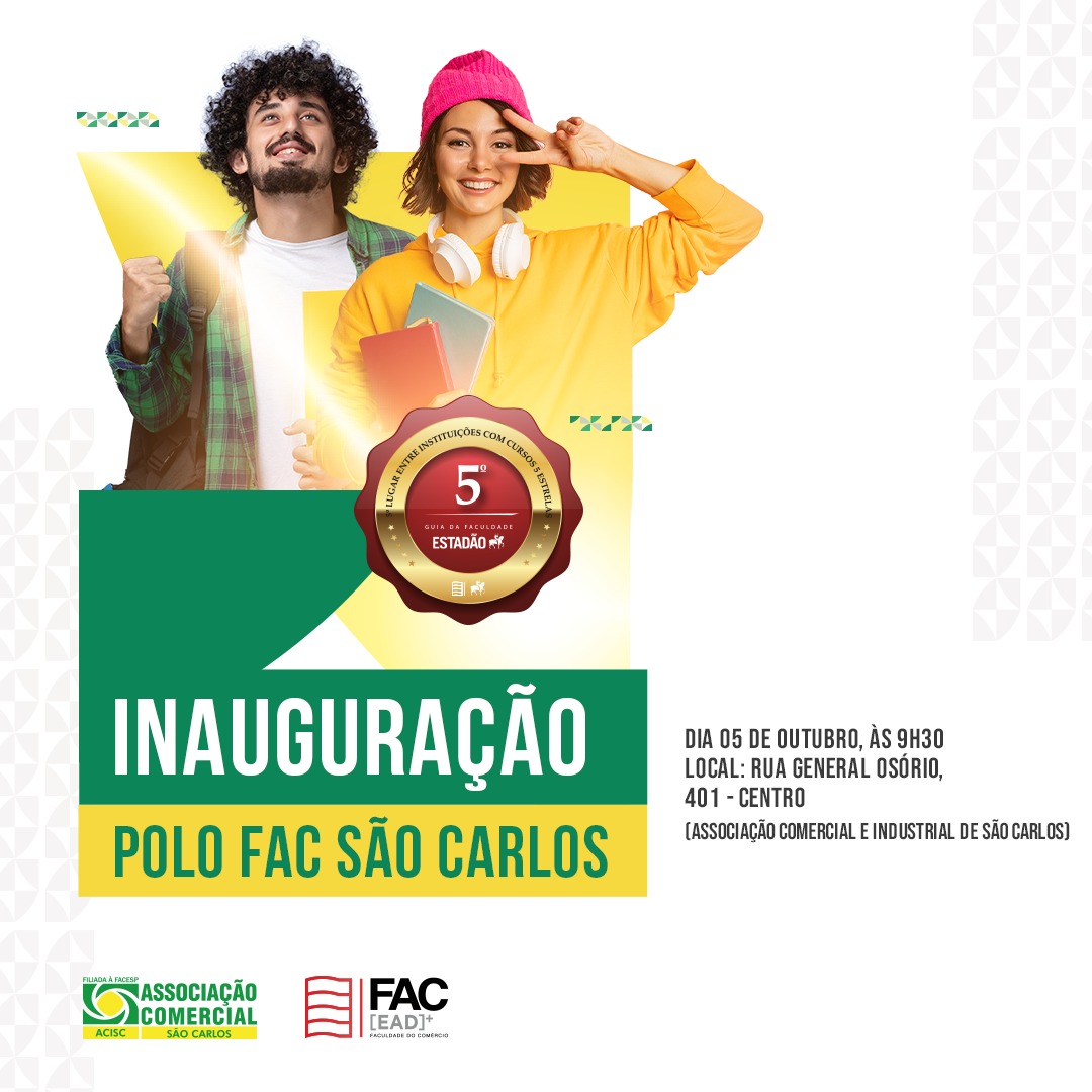 Acisc Inaugurar Polo Da Faculdade Do Rcio Cursos Ead Para