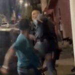 Homem agride PM pelas costas e acaba baleado e morto, vídeo