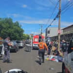 Suspeitos em fuga da PM, colidem moto e um morre no local