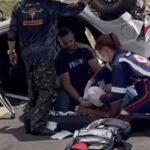 Alta velocidade causa grave acidente e deixa motoristas em estado grave