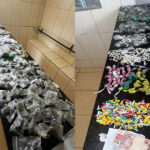 PM flagra traficante manuseando drogas na calçada