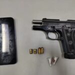 Homem é preso com arma após disparo em área de lazer