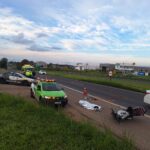 URGENTE: acidente na rodovia Washington Luís mata motociclista e deixa garupa em estado gravíssimo