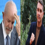 Flávio Bolsonaro tem 44,4% e Lula, 43,8% no 2º turno, diz pesquisa