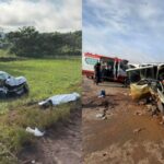 Colisão entre  carro e van mata três pessoas e deixa outras 15 feridas