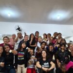 Mulheres participam de encontro de Capoeira Angola em Ibaté durante programação do mês da mulher