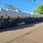 Caminhão roubado é localizado em posto de combustíveis na SP-310