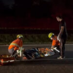 Mulher morre atropelada e homem fica em estado grave