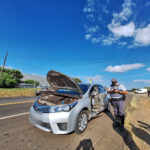 Colisão na SP-215 deixa três feridos