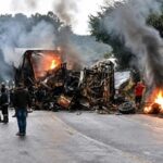 Imagens mostram cenário de destruição após acidente que matou 8