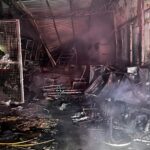 Incêndio consome barracão no bairro Santa Felícia