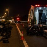 Vítima tem parte da perna dilacerada na rodovia Washington Luís