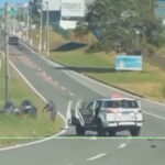 Após roubo a residência bandidos capotam carro e são presos pela PM