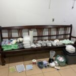 Força Tática apreende grande quantidade de drogas e mulher é conduzida