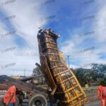 Acidente deixa rodovia Washington inteditada