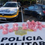 Homem é preso com 2 mil pinos de cocaína e disse que iria cheirar todos