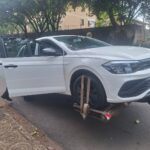 Força Tática detém mulher e apreende carro dublê